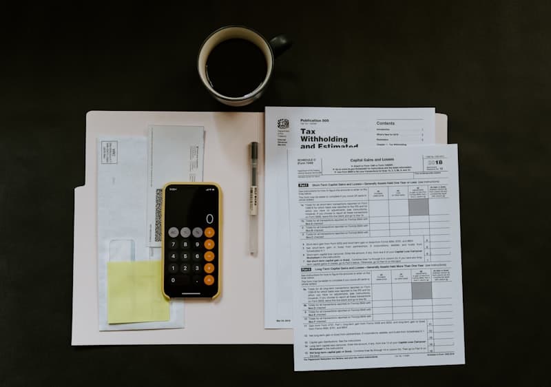 Cleaning company owner calculating bid pricing for commercial contract